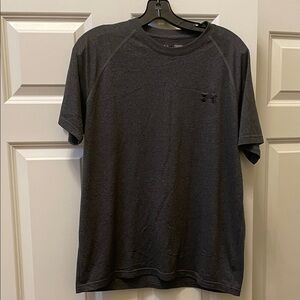 Under Armour Short Sleeve Crew T-Shirt - Charcoal Gray